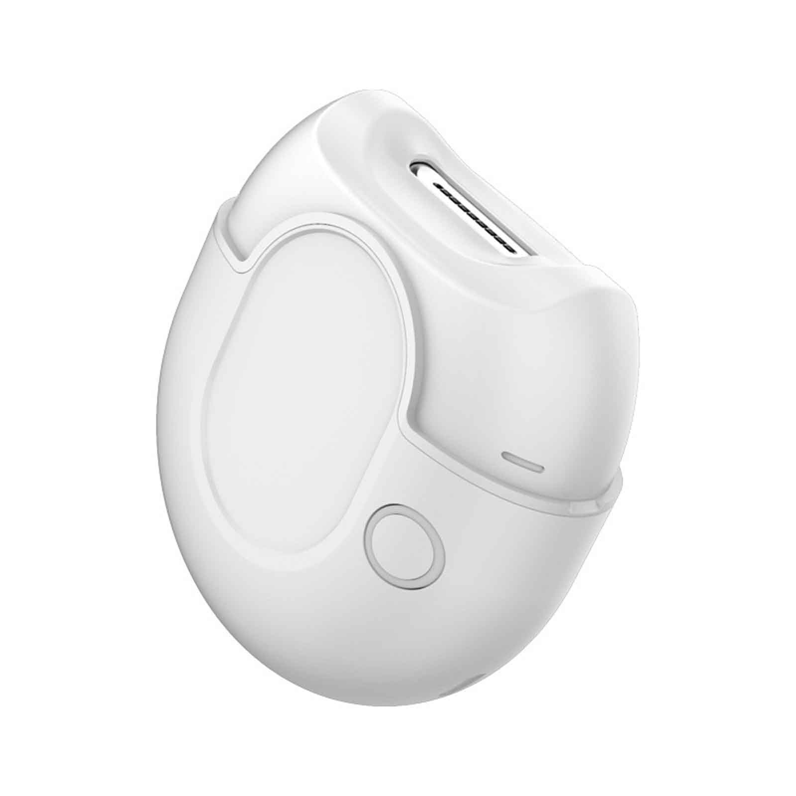 Tagliaunghie Uomo Professionale Taglia Unghie Per Mani Tronchesino Unghie Elettrico Automatico Lima Per Unghie Elettrica USB Ricaricabile Adulto Regalo (7x8.5cm,White)