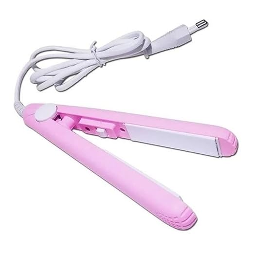 Chapinha Mini Prancha de Cabelo Portátil de Bolsa