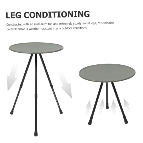Table de camping pliante aluminium durable UKCOCO pour barbecue extérieur
