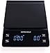Waage Küchen 0,1g Elektronische Präzisionsskala ABS-Kunststoff Kaffeeskala mit Timing-Funktion LCD-Display Digitale Küchenwaagen für Drogenfutterkaffee LQHZWYC (Size : 3kg/0.1g)