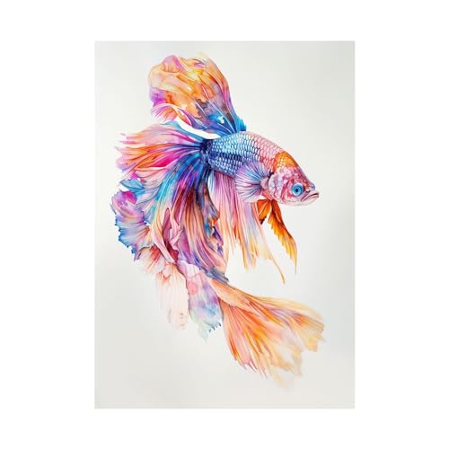 Tableau decoration murale moderne 60x80cm impression d'art mural animal