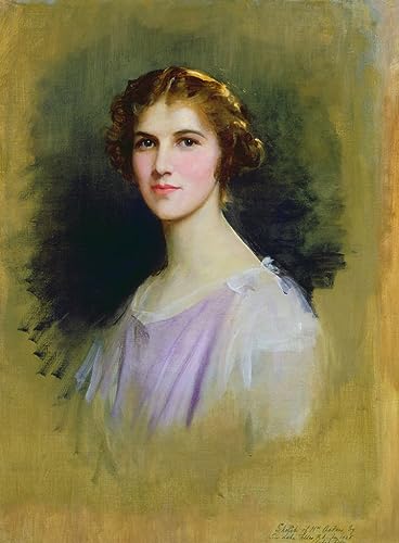 Peinture Toile Esquisse Portrait Mme Ackers par Samuel Luke Fildes 60x90cm