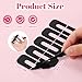 BOHUIZ 120 Pcs Nail Polish Protector For Fingers, U-shaped Nail Polish Barrier Peel Off Cuticle Protector Tape For Nails Painting