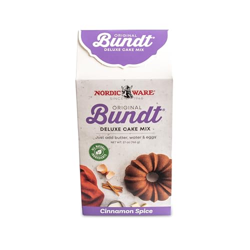 Gâteau Bundt Cake cannelle épices Nordic Ware préparation pâtissière moule cheminée
