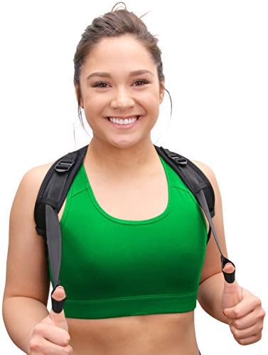 SIVADMI Back Posture Corrector for Women & Men - Clavicle Support Brace with Adjustable Straps & Removable Pads | Comfy, Discreet & Breathable | Relieve Neck, Shoulder & Lumbar Pains, Stand Upright