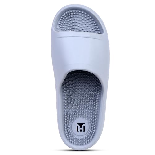 Image of Hygear Men's Hy-relax EVA Slides | Ultra Soft Cushion | Lightweight | Waterproof | Stylish |Anti-Skid | Comfortable Everyday Slides for Men