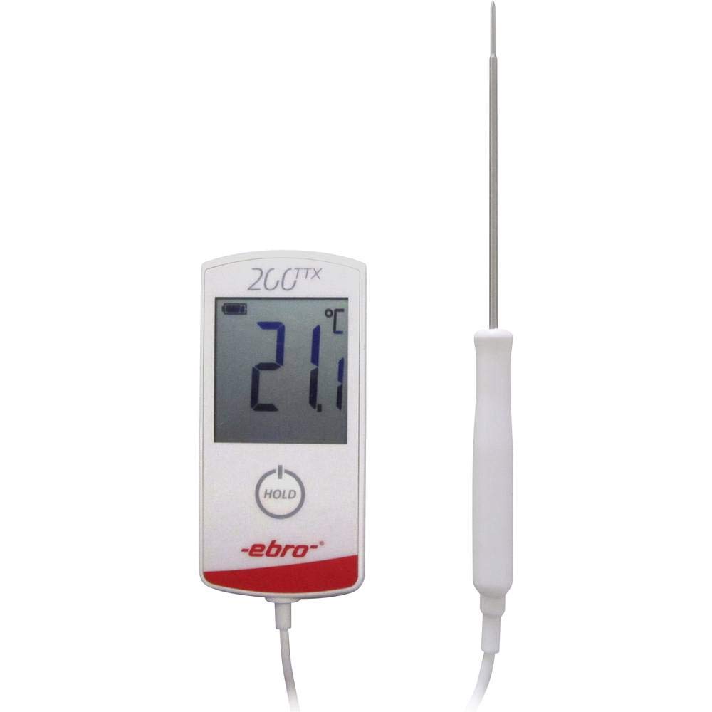 ebro TTX 200 - Termometro da incasso (HACCP), gamma di misurazione della temperatura da -30 a +200 °C, conforme a HACP, IP65