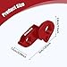 predolo Bike Rear Derailleur Hanger Extend Bicycle Rear Derailleur Extension Accessory Lengthener Alignment Tool Adapter Parts, Red