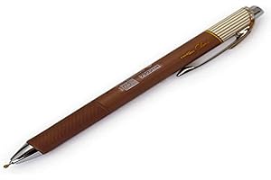 Pentel EnerGel-Clena Retractable Liquid Gel Pen, Brown Ink, 0.5mm