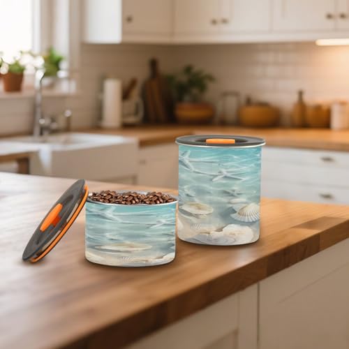 Envase de café hermético de acero 17oz ATTX miniatura 6