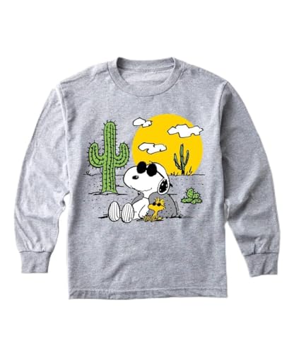 HYBRID APPAREL - Peanuts - Snoopy & Woodstock - Toddler and Youth Long Sleeve Graphic T-Shirt