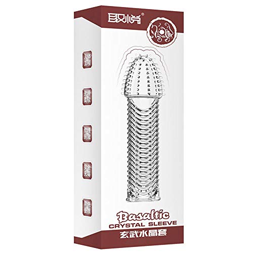 Capa Peniana Basaltic com Textura e Glande Avantajada 15 cm x 4 cm