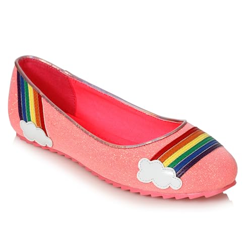 Ellie Shoes Women's 100-HOPE-PNK-10 Ballet Flat, 10 Pink