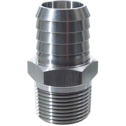 Stainless Barb - 1 in. x 1 in. MPT