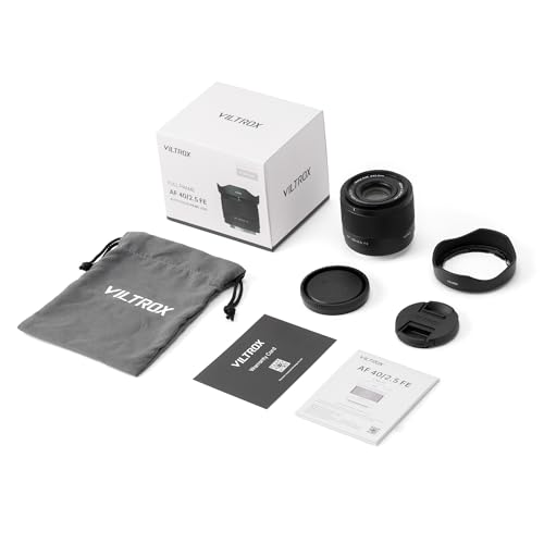 Image of Viltrox AF 40mm F2.5 Full Frame Lens for Sony E-Mount, STM Focus Motor Standard Lens, Compact Prime Lens for Sony Camera a7 a7II a7III a7IV a7R a7RII a7RIII a7RIV a7RV a7S a7SII a7SIII a1 ZV-E1