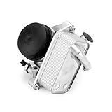 LuluViolen Engine Oil Filter Housing Assembly Compatible with BMW 2009–2015-328i, 328i xDrive, 528i, 528i xDrive, X1, X3, Replace # 11428637812