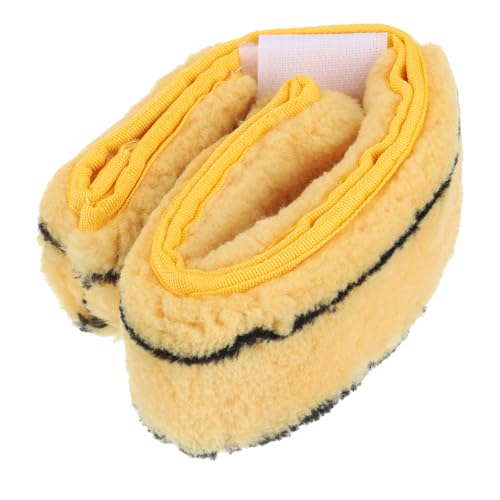 Image of MECCANIXITY Microfiber Window Scrubber Replacement Head 14.57 Inch Yellow