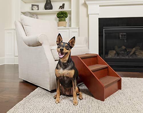 PetSafe CozyUp Folding Wood Pet Steps - PupSTEP Dog and Cat Stairs