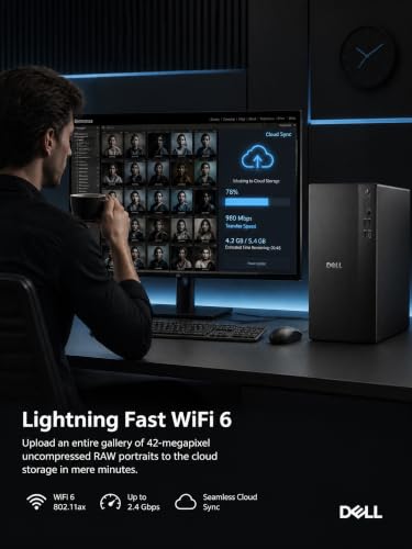 Image of Dell Tower Computer Desktop Intel Ultra 7 265F RTX 5060 64GB 1TB Win 11 Pro