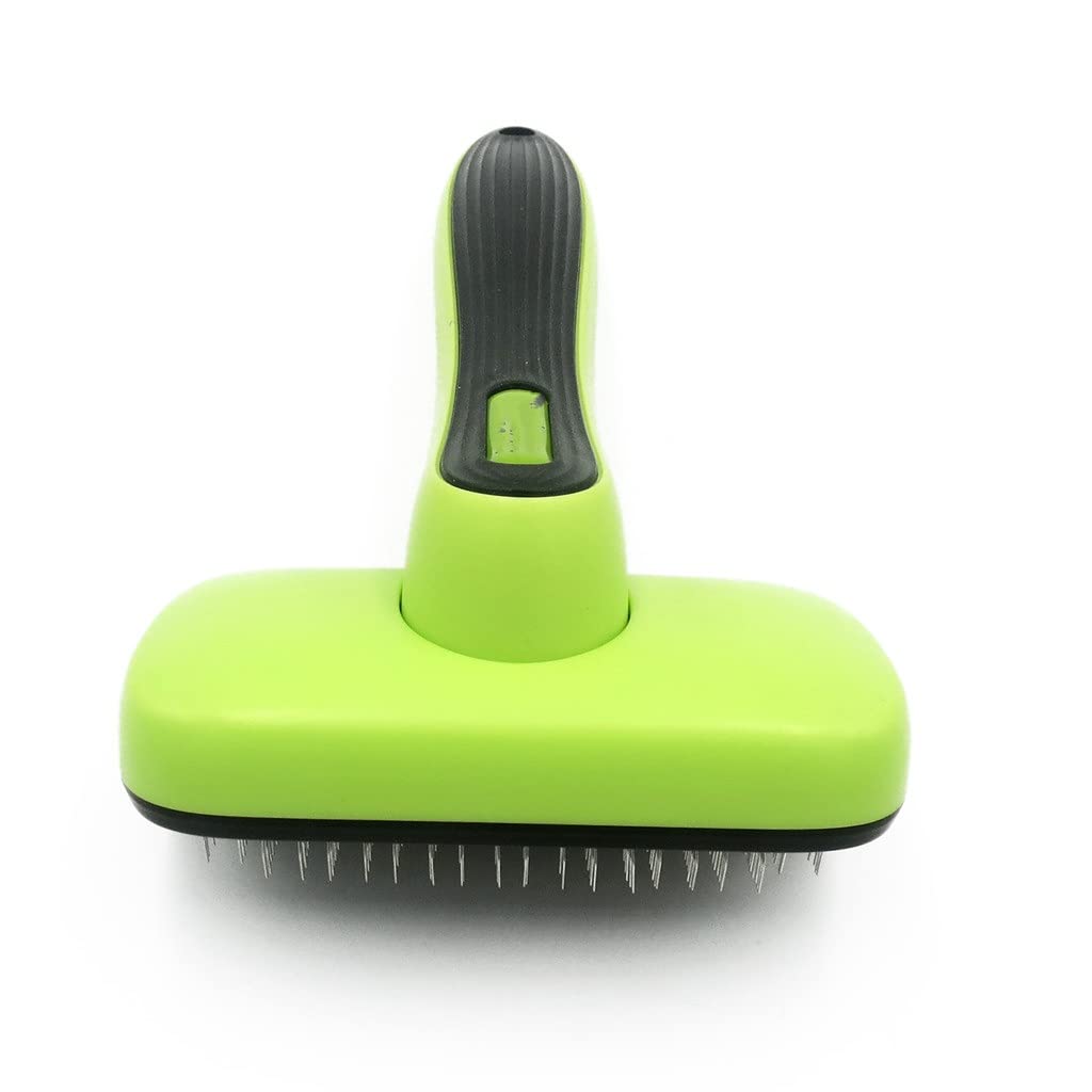 Cepillo de Limpieza para Perros, cepillos de Pelo flotantes retráctiles, Peine de depilación automática para Mascotas, Juegos para Perros Grandes y medianos