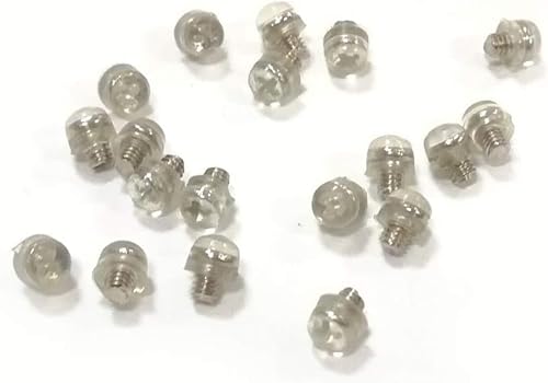 10Pcs Silver Hair Scissors Rubber Silencer Rubber Muffler Hair Scissor Silencer Accessories, Styling Tools Barber Salon Replacement 3mm Shears Hair Cutting Tools