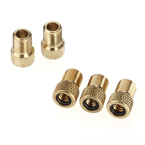 FAVOMOTO 10Pcs Adaptador de Válvula Do Pneu Bomba de Bicicleta Adaptador de Válvula de Tubos Interno