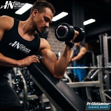 3X Glutamina (360 Cápsulas) IN-Glutamina+ Imperium Nutrition