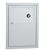 Bobrick 353 ClassicSeries 304 Stainless Steel Recessed Sanitary Napkins Disposal, Satin Finish, 1.2 Gallon Capacity, 12-3/4