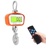 🏗️ BALANCE ROBUSTE POUR L'INDUSTRIE & LE BTP: Cette Balance Suspendue Industriel de 2000 kg en aluminium avec crochet en acier robuste est conçue pour les conditions difficiles. La Industrielle Hängewaage idéale pour les chantiers, usines et exploitations agricoles.