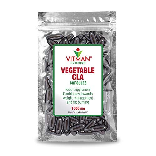 Conjugated Linoleic Acid - CLA 1000mg Softgels | Helps Weight Management Goals | Powerful CLA Natural Remedy | Supports Fat Burning | 90 easy to swallow softgels (30 Days Supply)