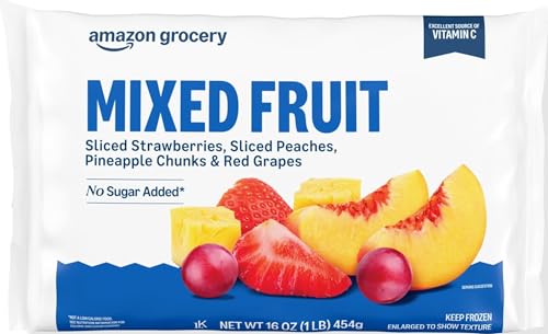 Amazon Grocery, Mixed Fruit, 16 Oz, Frozen (Previously Happy Belly, Packaging May Vary)