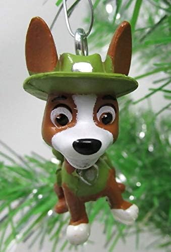 Miniatura 2 de Ryder, Chase, Tracker and Friends Random Christmas Ornament - Juego de 8 unidades, diseño único de plástico inastillable