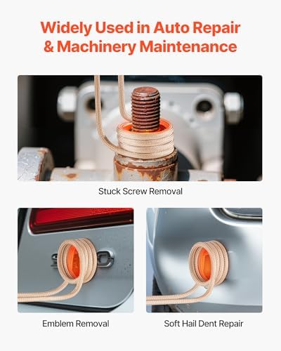 Bild 5 - VEVOR Induktionsheizgerät zum Entfernen von Schrauben, 1100 W, magnetisches Induktionsheizgerät-Set, Heizgerät zum Entfernen von rostigen Schrauben, Autowerkstatt-Reparaturwerkzeuge mit 3 Spulen