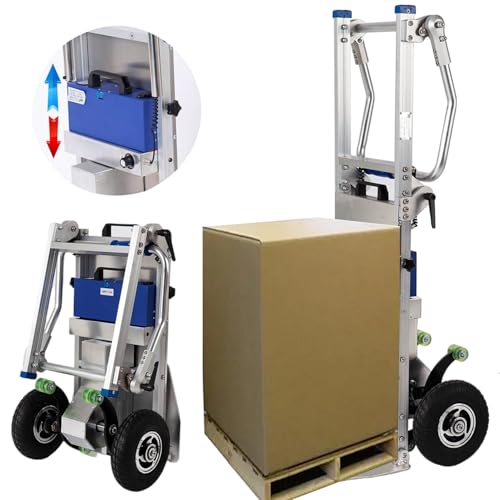 Carretilla eléctrica para subir escaleras, 485 lb carga miniatura 1