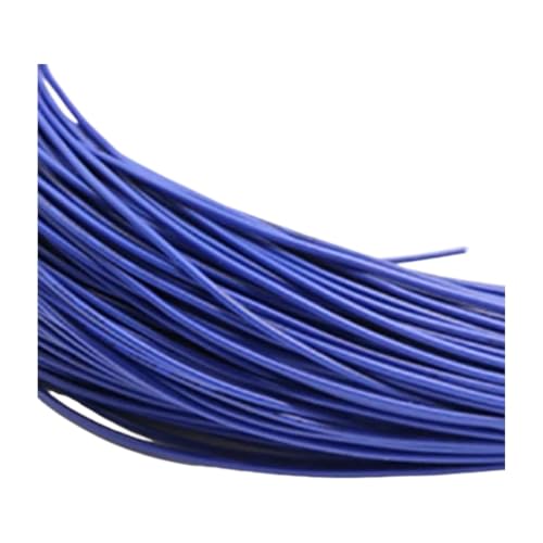 Cable de alta temperatura FF46-1 para electricista con cobre de 0,75mm2 y 2 metros azul