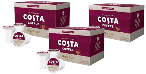 Image of Costa Coffee Medium Roast Single Serve Pods - Signature Blend - 10 ct Box (Pack of 3)