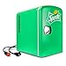 Koolatron Sprite Mini Fridge - 6 Can Refrigerator for Bedroom Office, Portable Table Top Beverage Cooler, 12V 110V Refrigerador For Drinks, Soda, Wines, Use In Car, Dorm, Outdoor, Patio