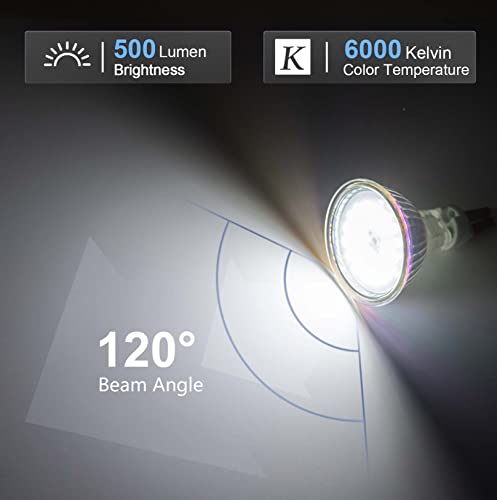 DiCUNO Lampadina LED MR16 GU5.3 5W, Non