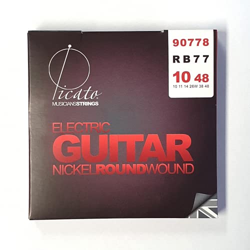 Picato, / Nickel Round Wound 10-48 Electric Guitar Strings (90778)