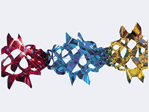 Preisvergleich Produktbild Foliengirlande - 2,7 m, sortiert