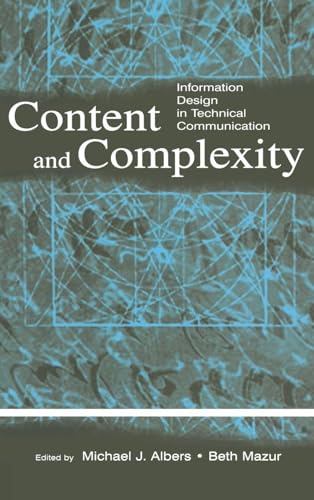 Content & Complexity: Information Design in Technical Communication view 2
