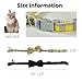 GUANLANT 4 pcs Bow Tie Collars for Cat, Breakaway Plaid Cat Collars with Adjustable Bow Tie for Girl Boy Kittens Puppies