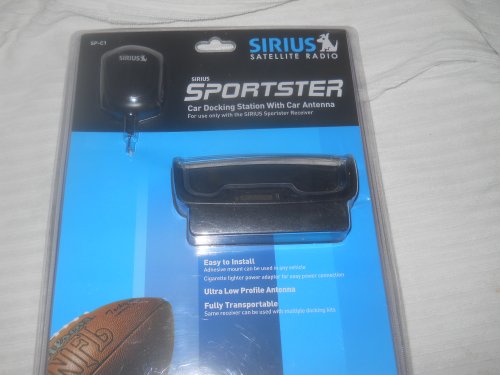 image for Sirius Satellite Radio Sirius SPC1 Sportster Car Docking Station with 