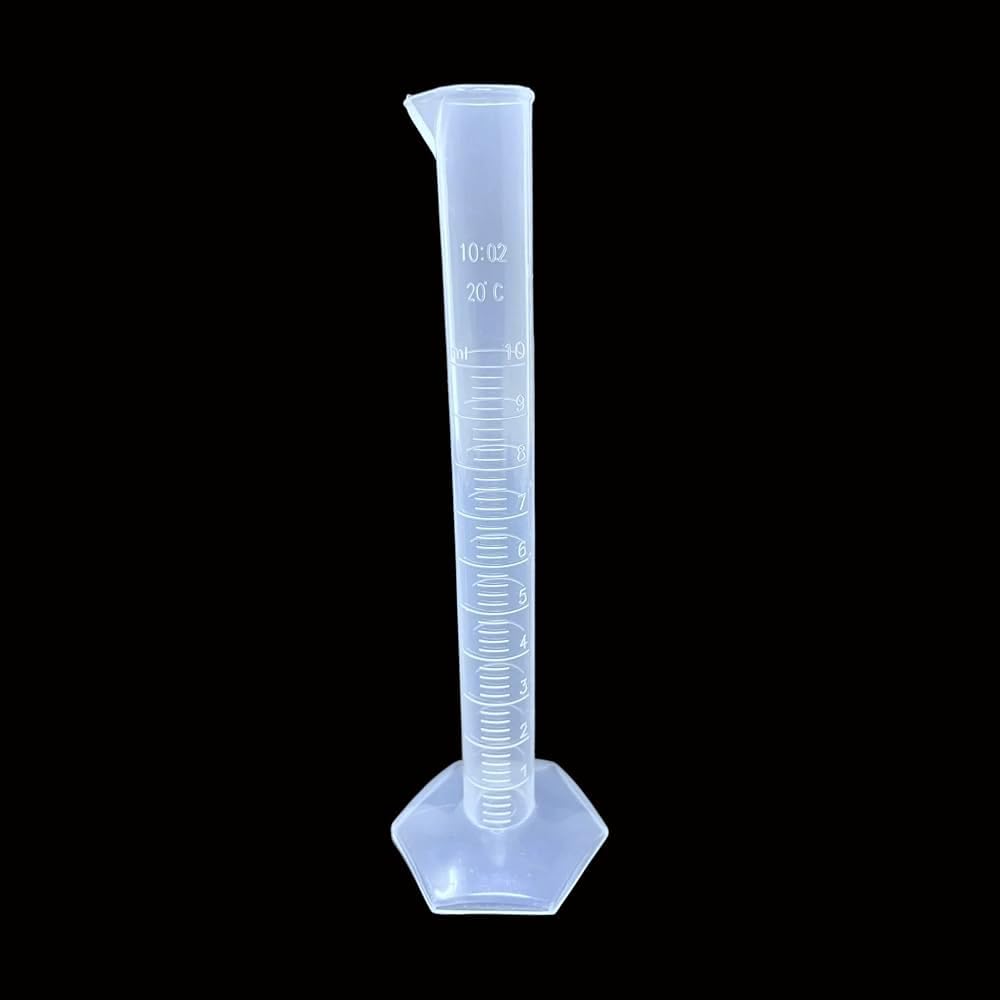 Measuring Cylinder, 10ml, Poly, Pack of 4-image-40