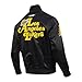 Pro Standard Mens NBA Los Angeles Lakers Souvenir Satin Jacket Black Xl