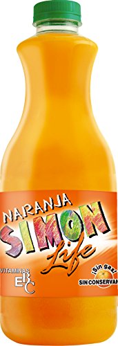 Simon Life Refresco sin Gas Naranja, 1.5L