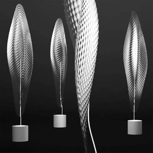 Lámpara de pie LED nórdica de gran lujo para decoración exclusiva en villas 2
