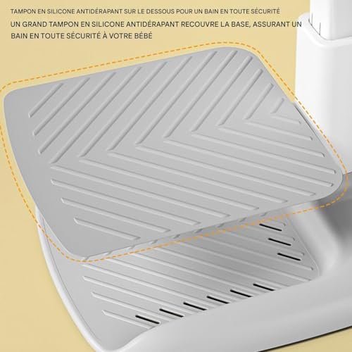 Support de douche bébé et siège de bain enfant 6-36 mois ergonomique - 4