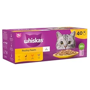 WHISKAS – 7+- Senior Wet Cat ...