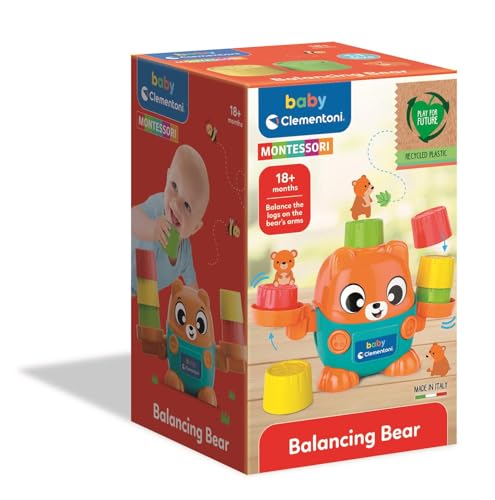 Clementoni First Activities Balancing Bear 17493, Brown and Yellow, Piccolo - Image 2
